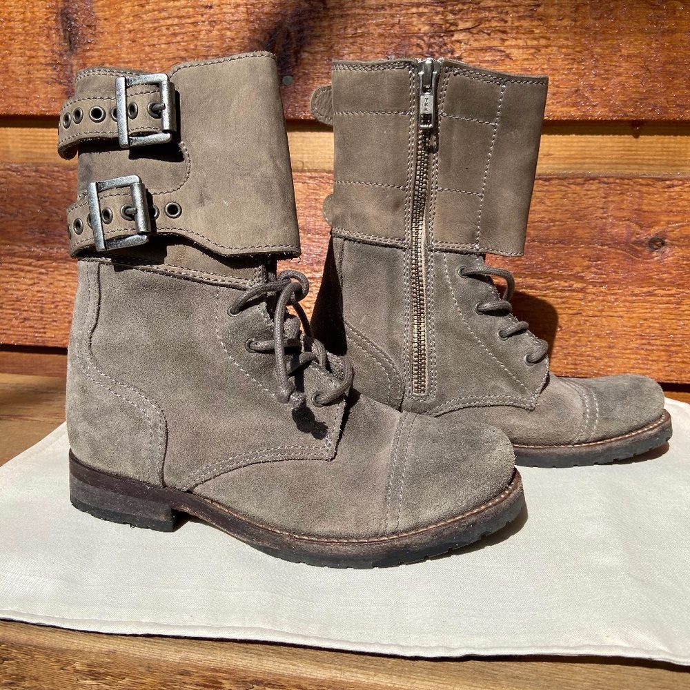 All Saints kids leather boots
